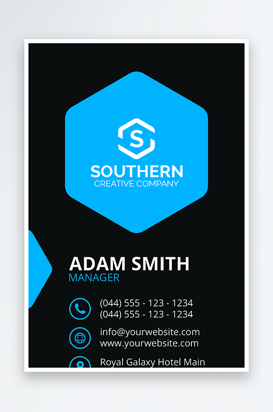 企业名片公司名片-众图网