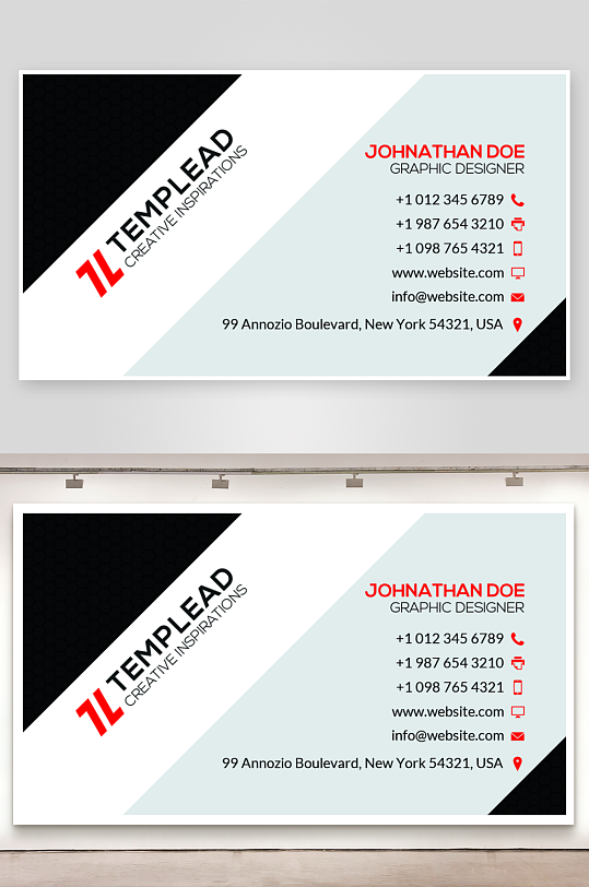 企业名片公司名片-众图网