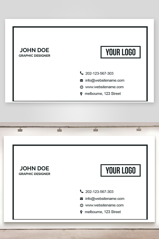 公司名片企业名片-众图网