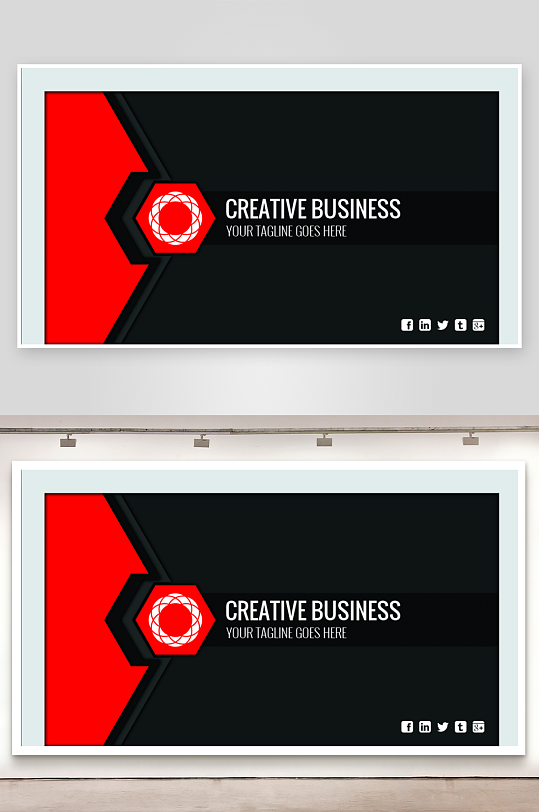 公司名片企业名片-众图网