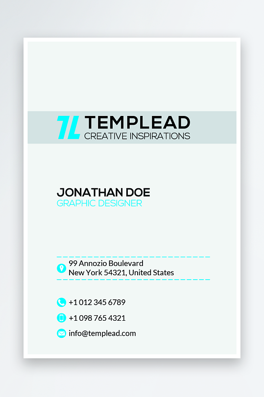 公司名片企业名片-众图网