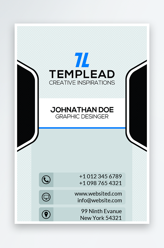 企业名片公司名片-众图网