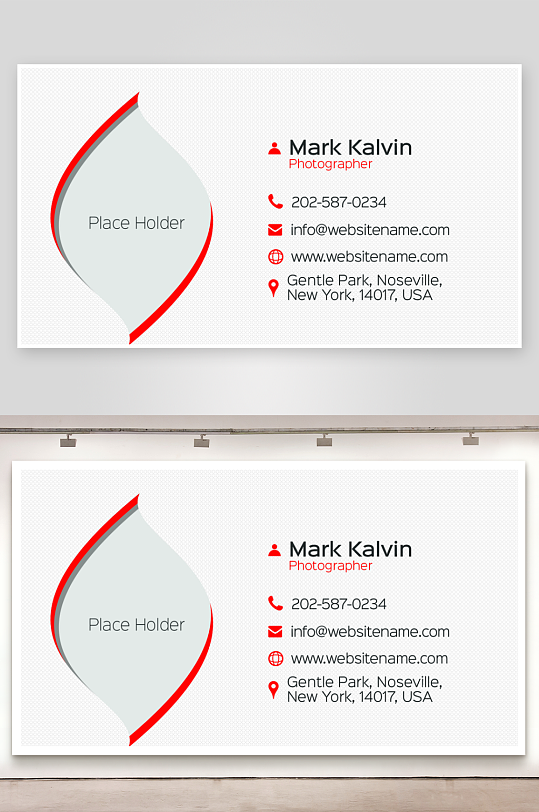 公司名片企业名片-众图网