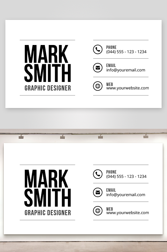 公司名片企业名片-众图网