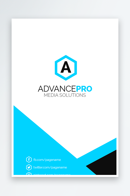 公司名片企业名片-众图网