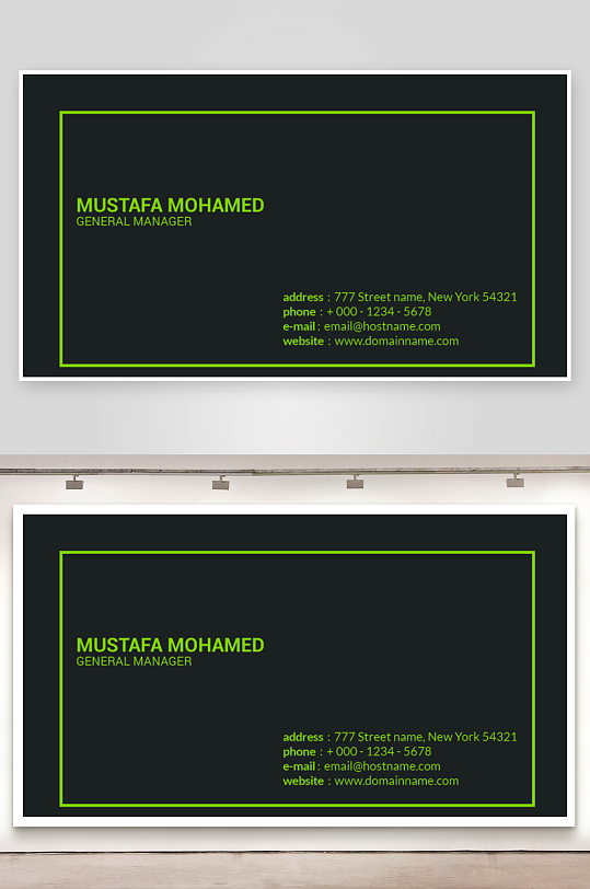 公司名片企业名片-众图网