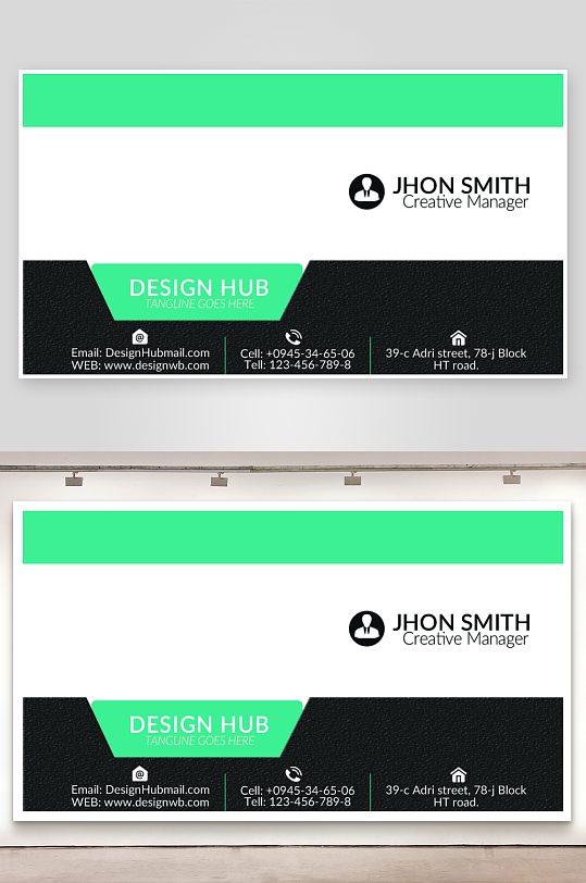 公司名片企业名片-众图网