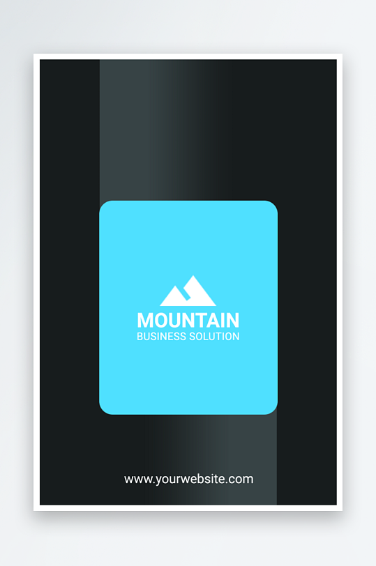 公司名片企业名片-众图网