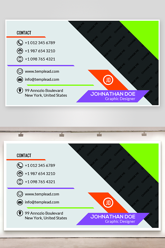 公司名片企业名片-众图网