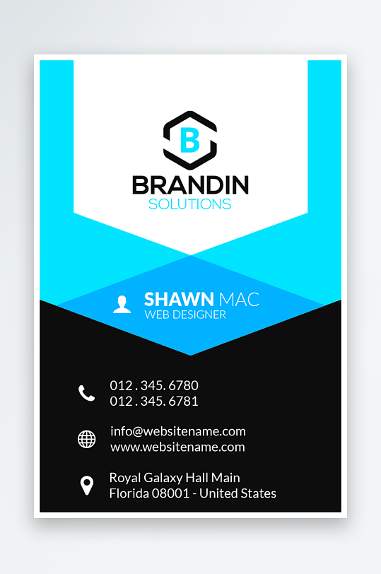 企业名片公司名片-众图网