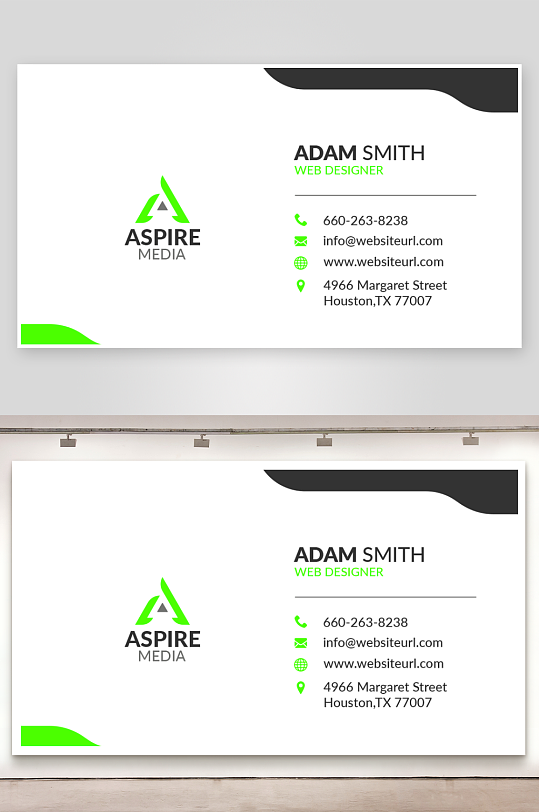 公司名片企业名片-众图网