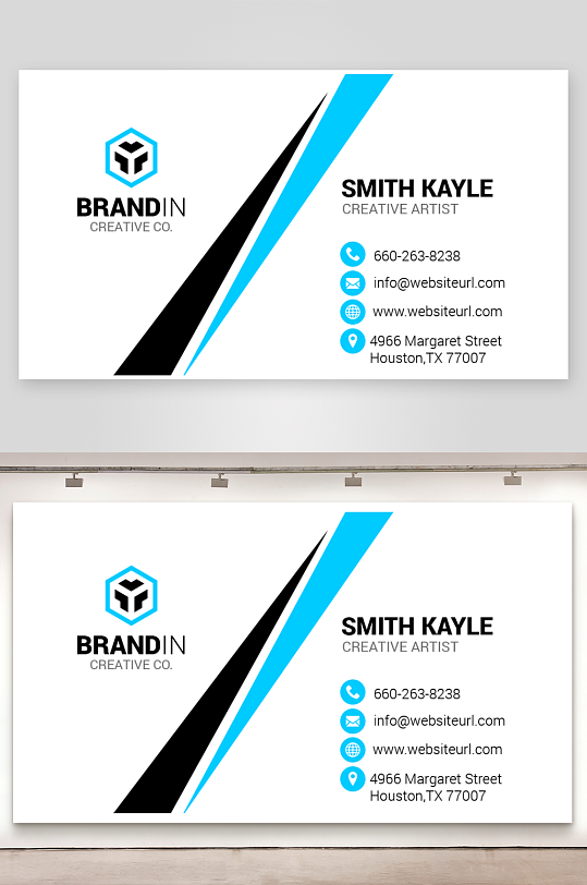 公司名片企业名片-众图网