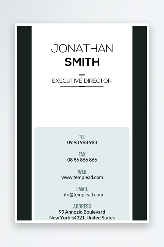 公司名片企业名片-众图网