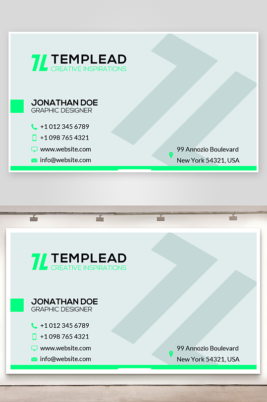 公司名片企业名片-众图网
