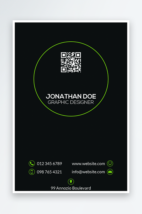 公司名片企业名片-众图网