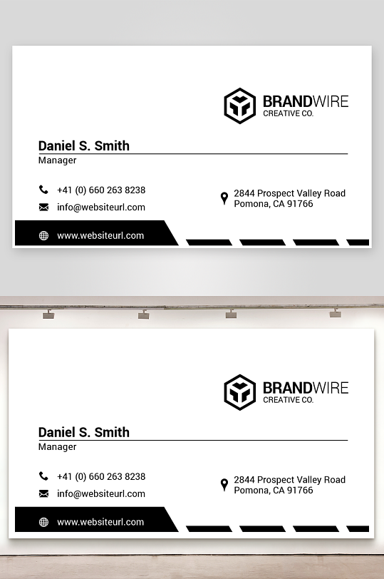 公司名片企业名片-众图网