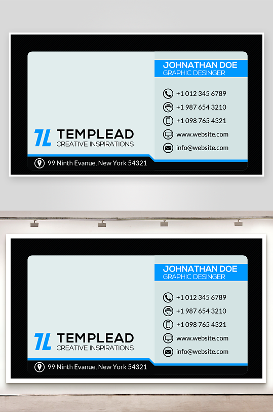 公司名片企业名片-众图网