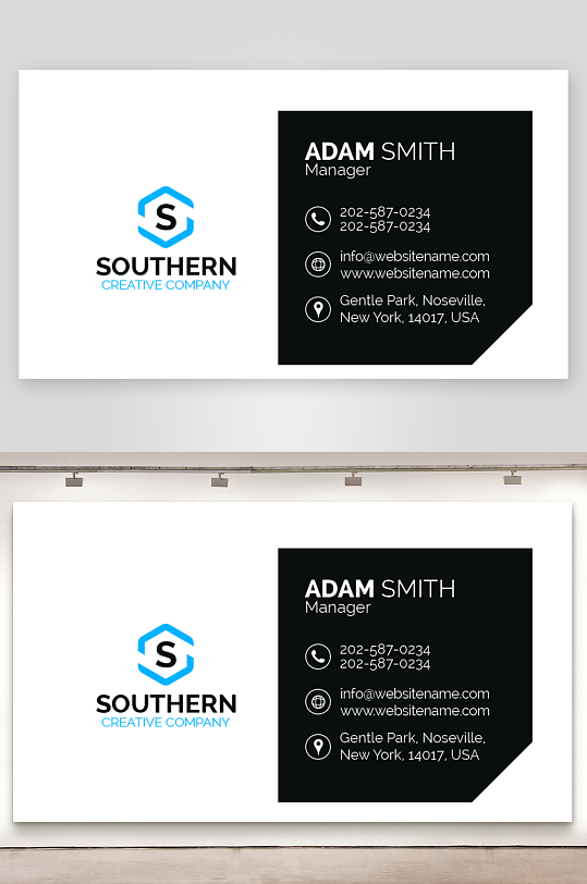 企业名片公司名片-众图网