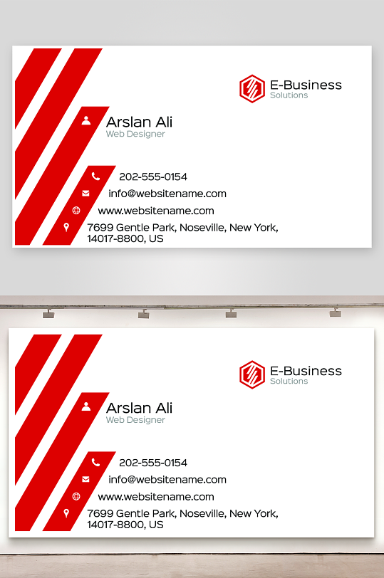 公司名片企业名片-众图网