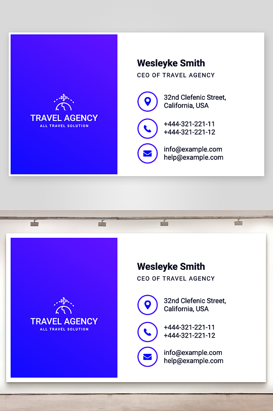 公司名片企业名片-众图网