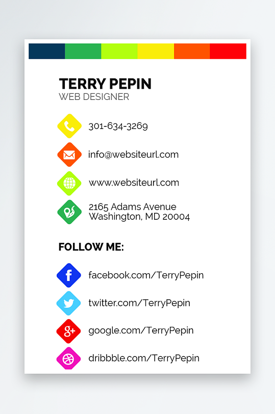 企业名片公司名片-众图网