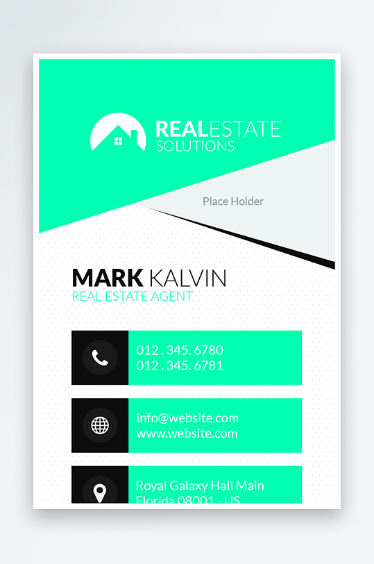 公司名片企业名片-众图网