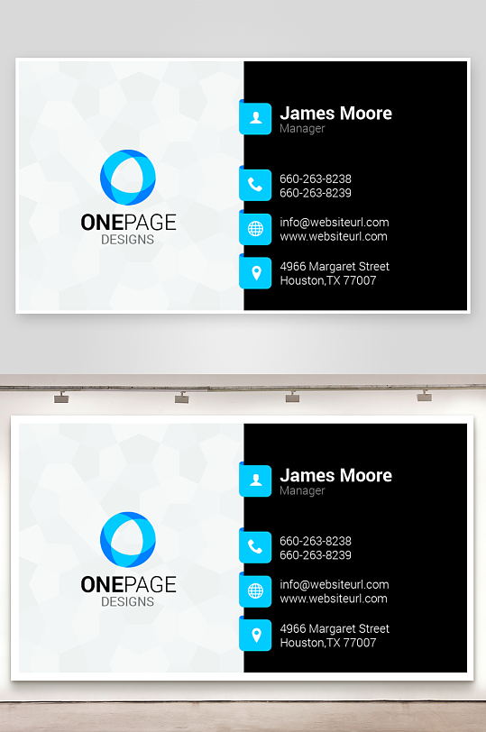 公司名片企业名片-众图网