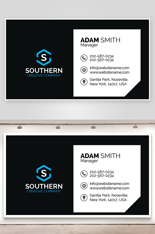 公司名片企业名片-众图网