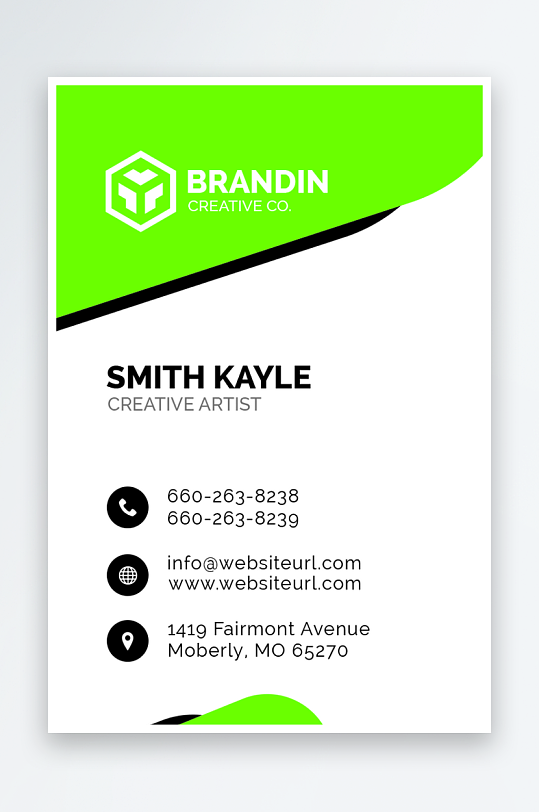 公司名片企业名片-众图网