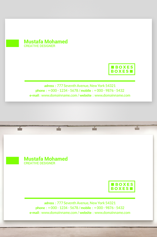 公司名片企业名片-众图网