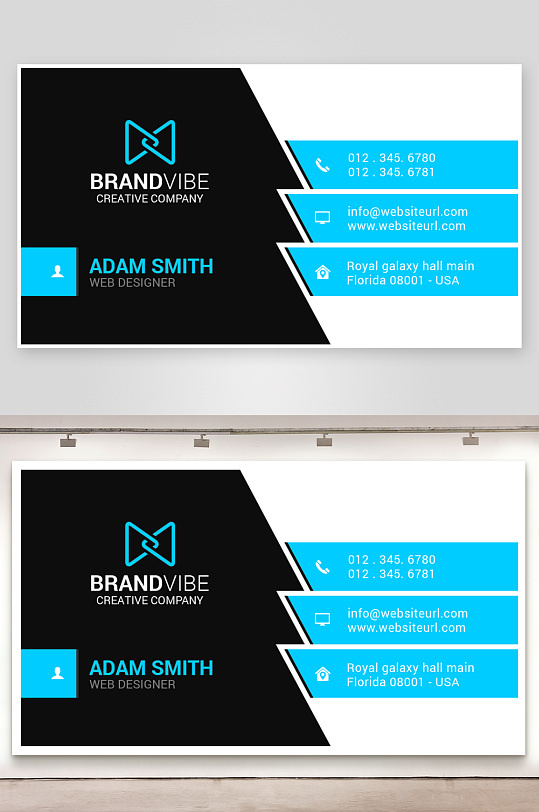公司名片企业名片-众图网