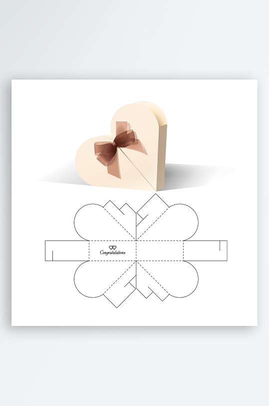 蛋糕甜品设计图刀模-众图网