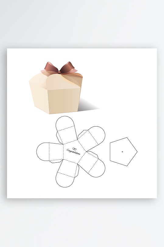 蛋糕甜品设计图刀模-众图网