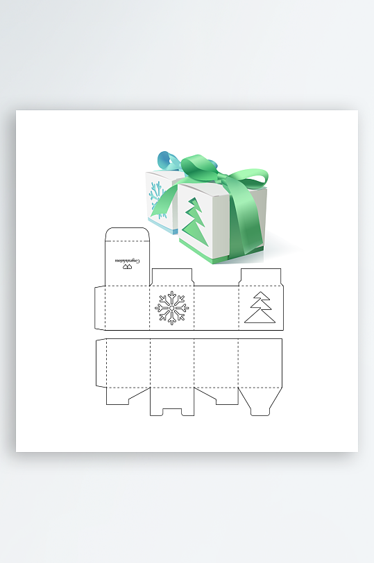 蛋糕甜品设计图刀模-众图网