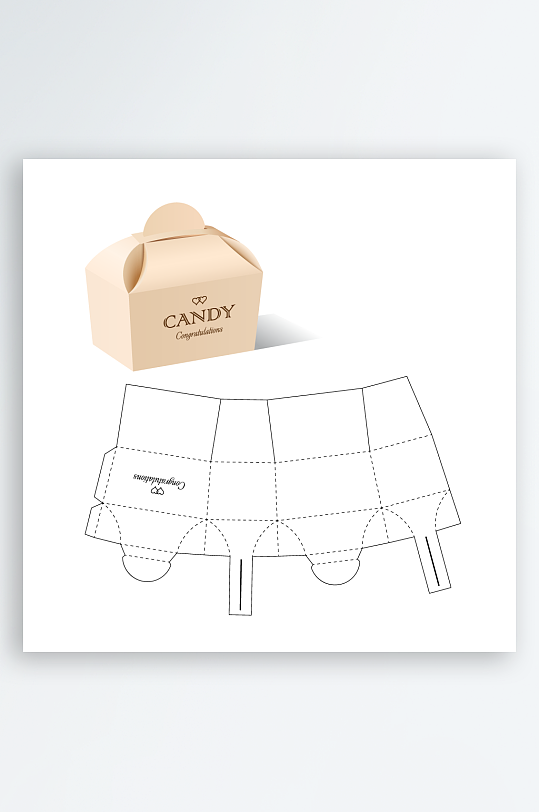 蛋糕甜品设计图刀模-众图网