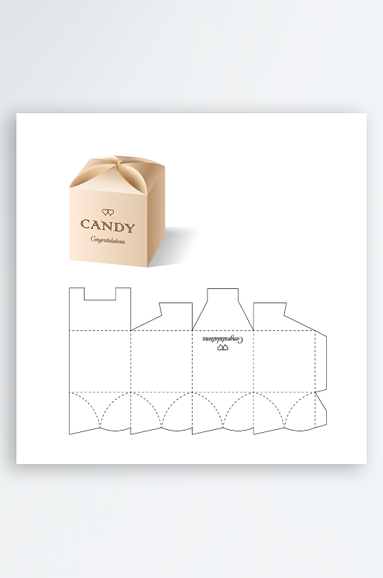 蛋糕甜品设计图刀模-众图网