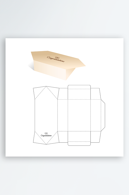 蛋糕甜品设计图刀模-众图网