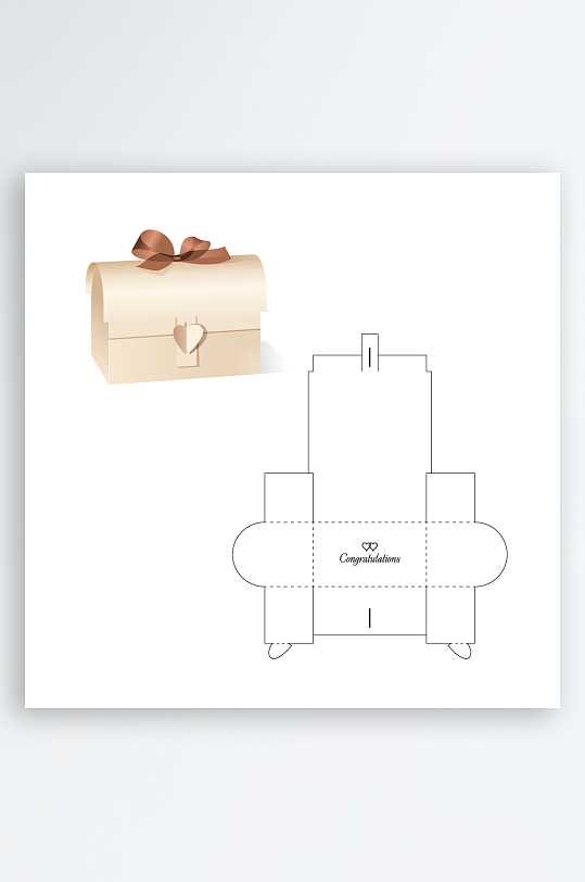 蛋糕甜品设计图刀模-众图网