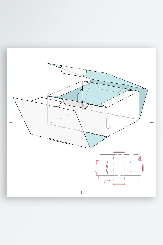 包装盒与结构设计-众图网
