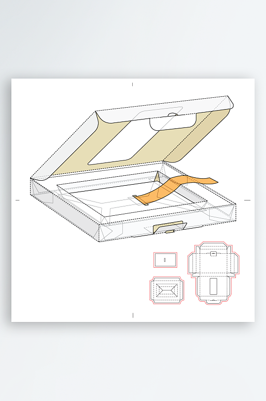 包装盒与结构设计-众图网