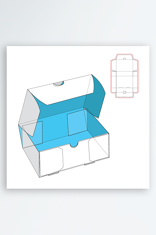 包装盒与结构设计-众图网