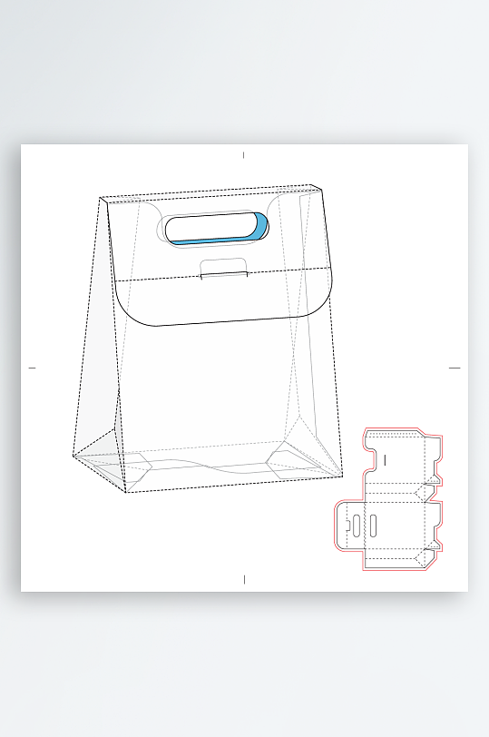 包装盒与结构设计图-众图网