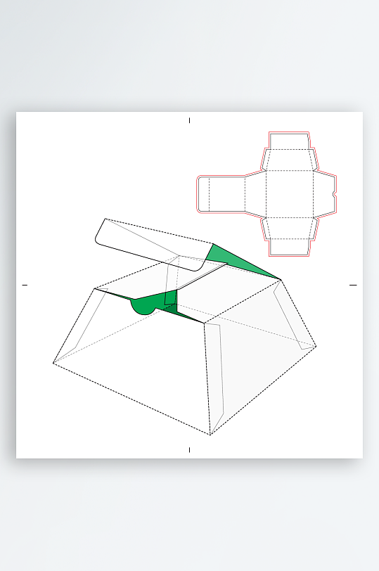 包装盒与结构刀模设计-众图网