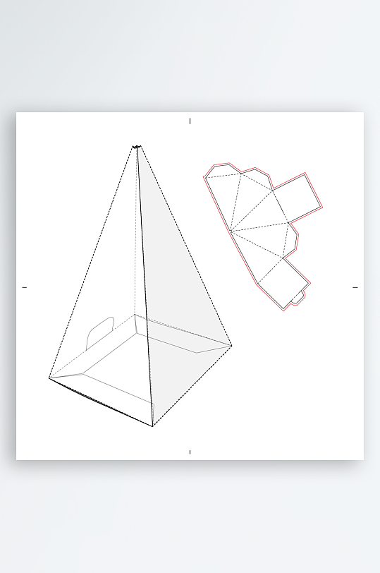 包装盒与结构刀模设计-众图网
