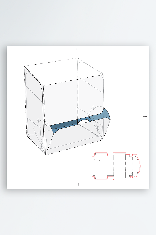 包装盒与结构刀模设计-众图网