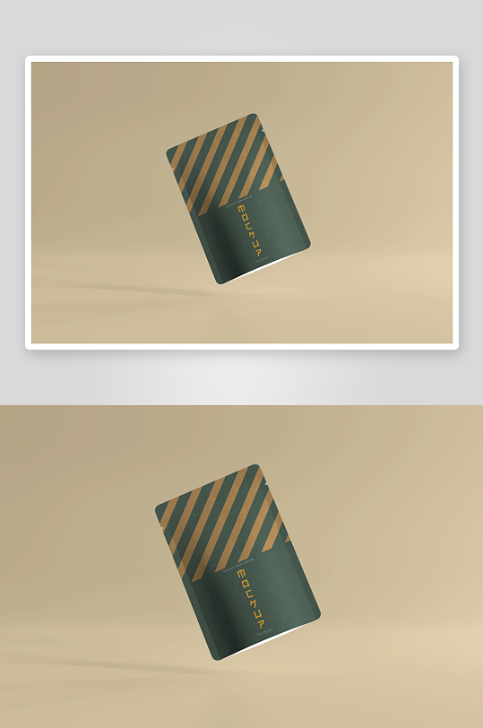 自立食品袋包装袋子自封袋多角度样机素材-众图网