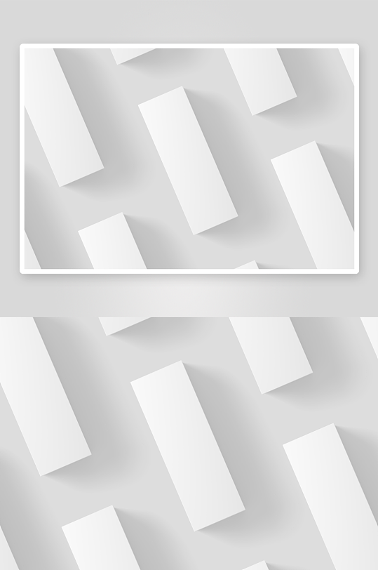 长方形产品包装纸盒效果VI样机-众图网