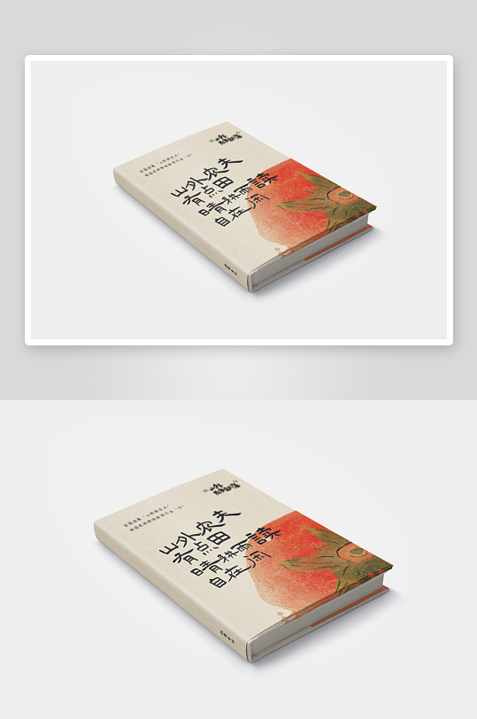 精装硬壳书籍杂志画册封面内页VI样机-众图网