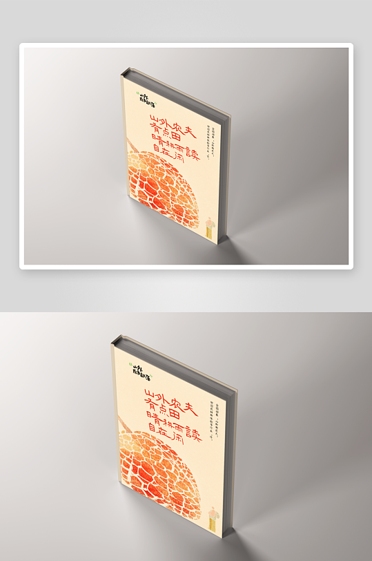 精装硬壳书籍杂志画册封面内页VI样机素材-众图网