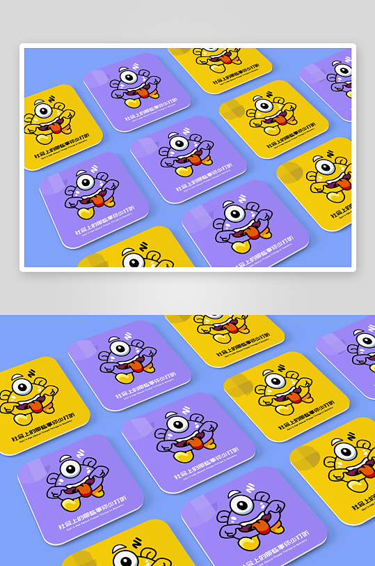 IP形象文创品牌VI毕设作品延展物料-众图网